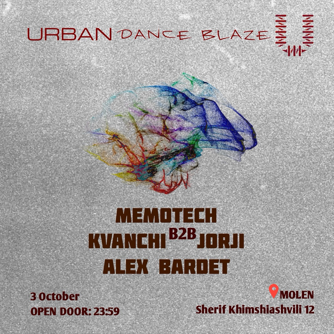 MEMOTECH, KVANCHI, JORJI , ALEX BARDET - MEMOTECH, KVANCHI, JORJI , ALEX BARDET - URBAN Event in Batumi
