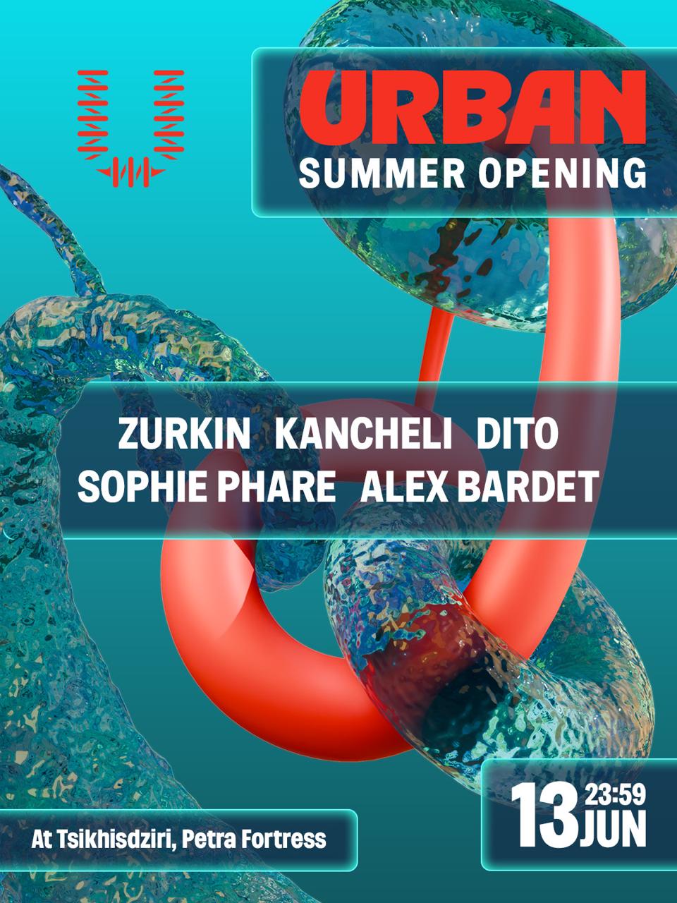 Zurkin, Kancheli, Dito, Sophie Phare, Alex Bardet - Zurkin, Kancheli, Dito, Sophie Phare, Alex Bardet - URBAN Event in Batumi