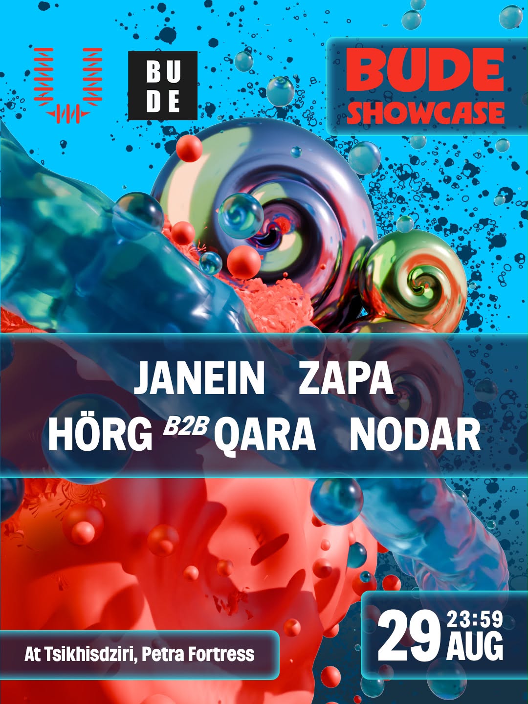 JANEIN, ZAPA, HORG B2B QARA, NODAR - JANEIN, ZAPA, HORG B2B QARA, NODAR - URBAN Event in Batumi